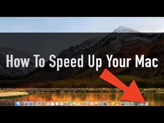 How To Speed Up Your Mac - EASY GUIDE / IMPROVE PERFORMANCE