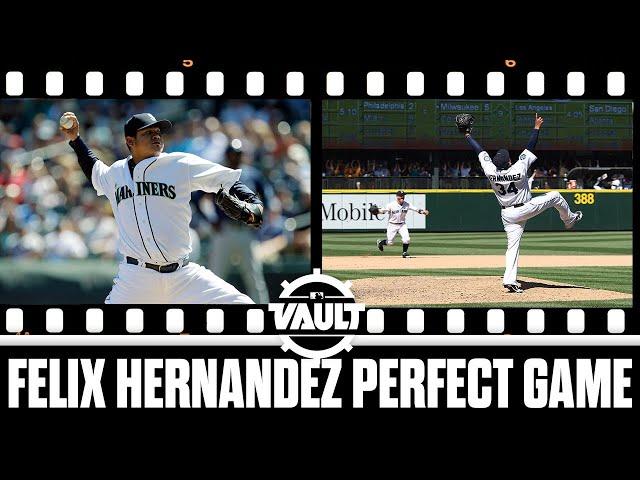 Perfection from a King! Felix Hernandez tosses the first perfect game in Mariners HISTORY