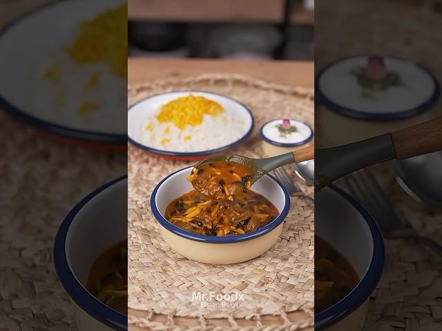 آموزش خورشت خلال بادوم کرمانشاه #آموزش_آشپزی #food #رژیمی