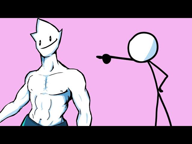 How I got fit in 8 minutes feat. CS Ghost Animation