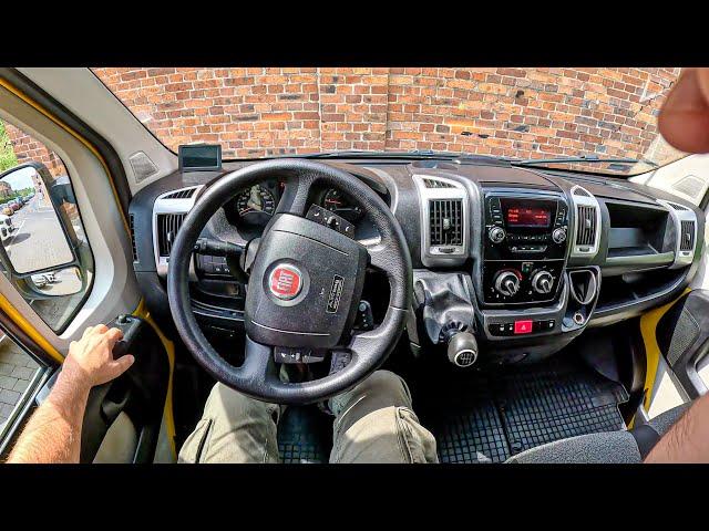 2015 Fiat Ducato [2.3 MultiJet 130HP] POV Test Drive #1964 Joe Black