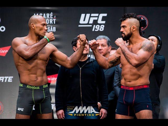 UFC 198 Weigh-Ins: Jacare Souza vs. Vitor Belfort