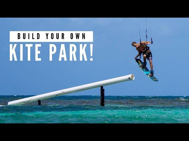 Kiteboarding: How To Build & Hit A Rail!