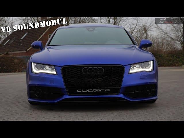 Audi A7 | V8 Soundbooster | APP-Control | AK-Racing-47 | Active Diesel Soundmodul