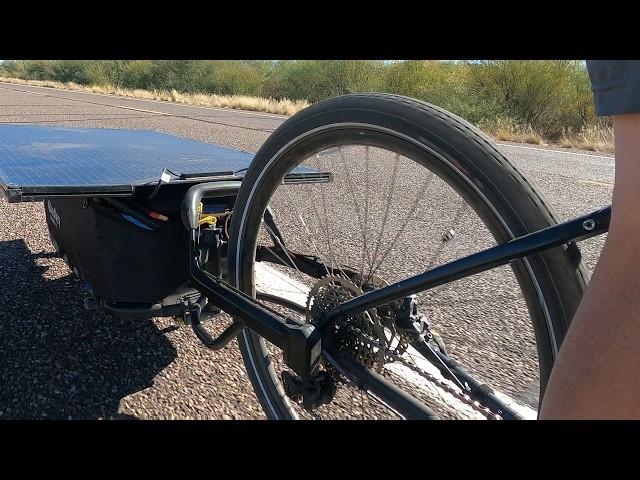 Phoenix to Las Vegas on Solar Electric Bike | Arizona Solar Tour 2023