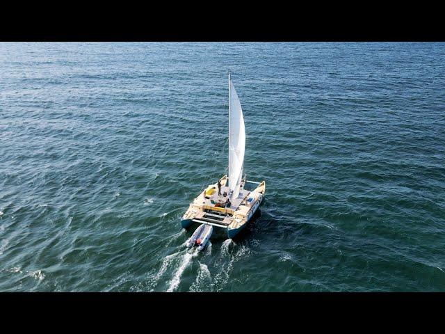 A Mast-Bending Passage on the North Sea