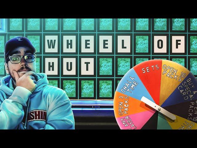 THE WHEEL OF HUT #4 'OUR CRAZY PACK LUCK CONTINUES!' l NHL 24 HUT