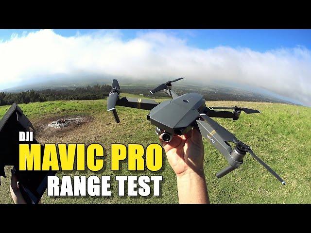 DJI MAVIC PRO Review - Part 3 - [6 Mile In-Depth Range Test]