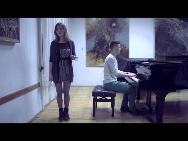 Chandelier Sia-  Sanja Vranić ( Piano Version) & Dragan Maksimović