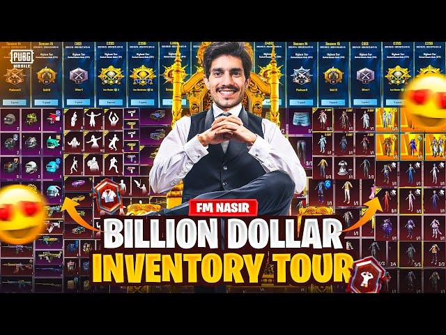 Pakistan's One Of The BIGGEST PUBG Mobile INVENTORY || Fm Nasir Yt