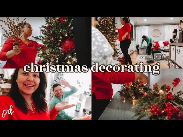 DECORATE WITH ME FOR CHRISTMAS 2021  | CHRISTMAS DECORATING IDEAS | Page Danielle