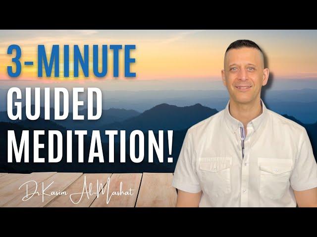 3-Minute Mindfulness Meditation Practice That Is Calming And Grounding