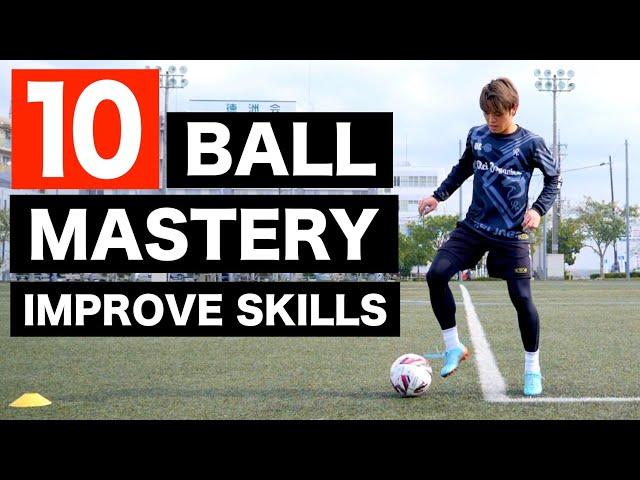 10 Minute Ball Mastery Workout to Improve your Football Skills