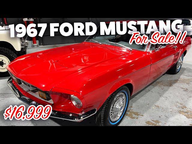 1967 MUSTANG COUPE FOR SALE!!! || FULL WALKTHROUGH We Buy & Sell CLASSIC CARS At Bob Evans Classics