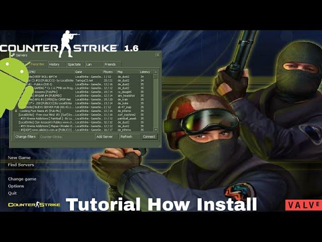 Counter Strike 1.6 Android Tutorial And Gameplay | 2023