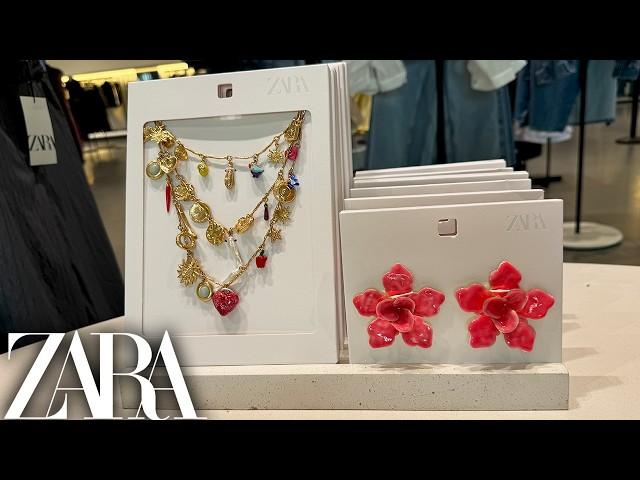  ZARA NEW SPRING 2025 JEWELRY & ACCESSORIES COLLECTION ️ LATEST ARRIVALS!