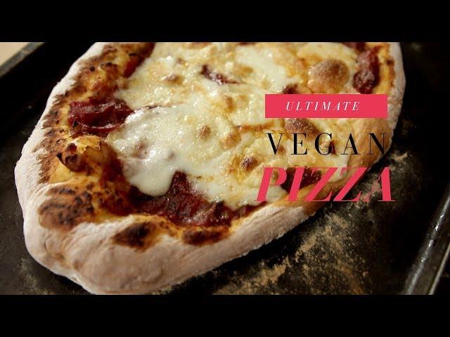 Ultimate Vegan Pizza [From Scratch]  | The Buddhist Chef