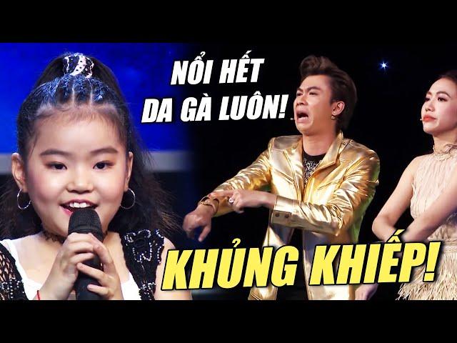 Cô bé "NHAI RỘP RỘP" BÀI CỰC KHÓ TOÀN NỐT CAO khiến giám khảo RÙNG MÌNH NỔI HẾT DA GÀ | THVL Ca Nhạc