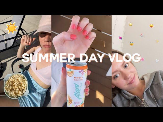 spend a summer day with me!! chill day in my life vlog  ️