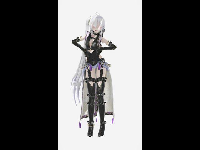 【MMD】 HAKU  唱（Show） #shorts