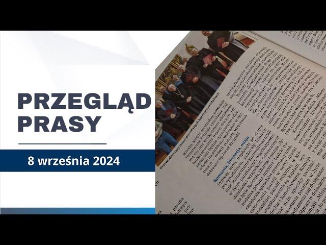 Przegląd "Niedzieli Wrocławskiej" na 8 września 2024 roku