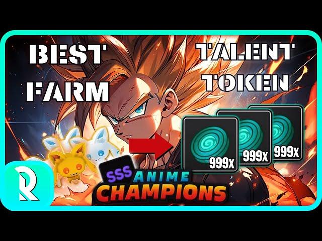 Technique ULTIME de Farm des Talent Token sur Animes Champions Simulator !! @oTradeMark