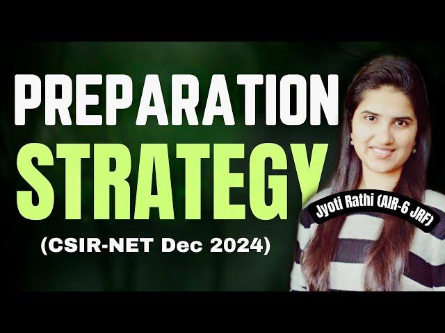 Preparation strategy for csir net chemical science | CSIR NET December 2024 preparation |J Chemistry