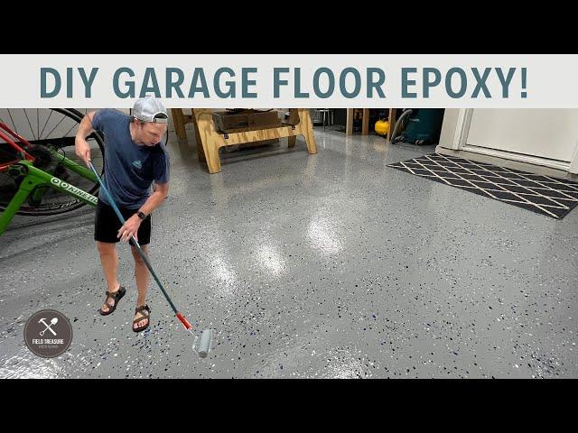 DIY Garage Floor Epoxy Coating