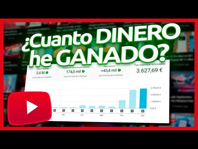 1 Año Monetizando en Youtube | ¿Cuanto he ganado?