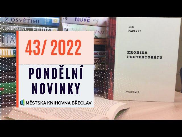 Nové knihy 43. týdne v břeclavské knihovně