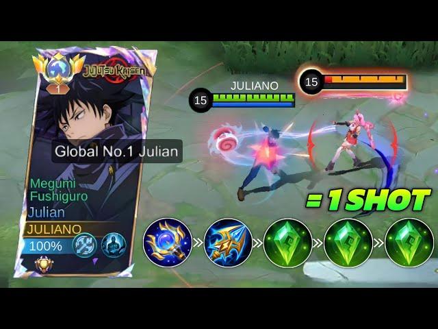 I FINALLY FOUND THE BEST RECOMMENDED BUILD FOR JULIAN (julian best build 2024 exp lane) - MLBB