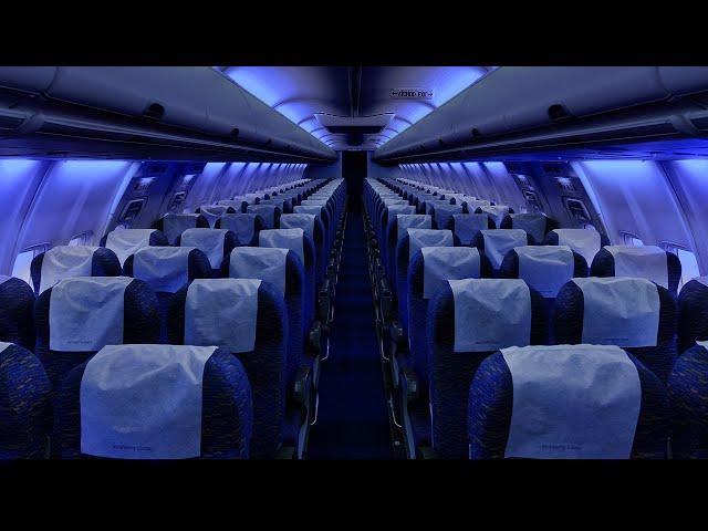 Airplane Cabin White Noise Jet Sounds | Great for Sleeping, Studying, Reading & Homework | 10 Hours