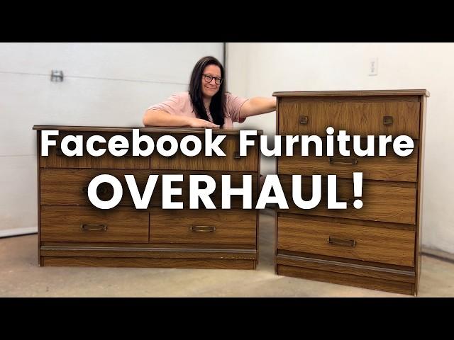 Facebook Marketplace Furniture Flip! | DIY Dresser Overhaul