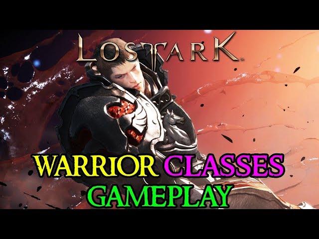 LOST ARK WARRIOR CLASSES GAMEPLAY - LOST ARK WARRIOR BERSERKER WARLORD DESTROYER