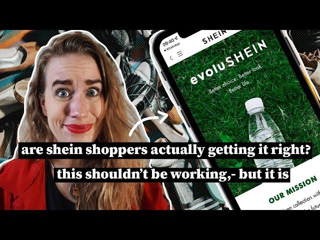 ARE SHEIN SHOPPERS ACTUALLY MORE SUSTAINABLE ? // this shouldn't be working, but it is