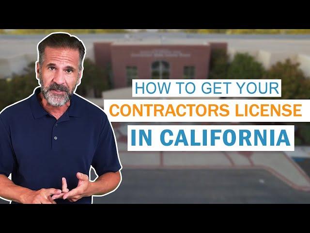 How to Get Your Contractors License In California | Contractors Intelligence School