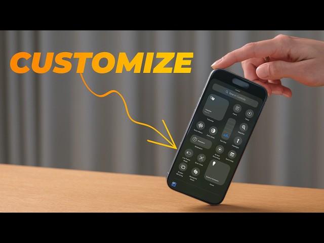How to CUSTOMIZE Control Center in iOS 18!