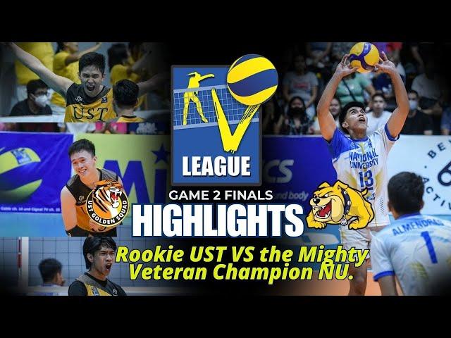 NU VS UST Game 2 Finals Highlights - VLeague Challenge Cup