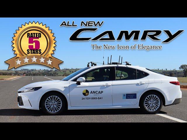 2025 Toyota Camry Crash Tests – The Safest Sedan in Its Class!