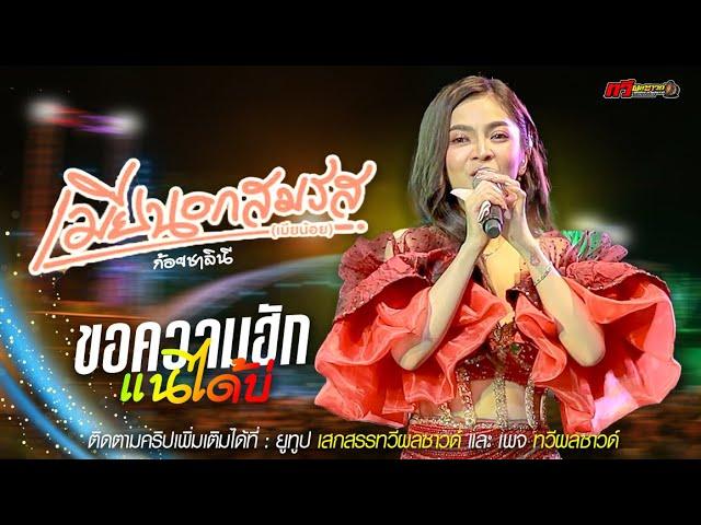 เมียนอกสมรส - ขอความฮักแหน่ได้บ่ : ก้อย ชาลินี แสดงสดล่าสุด | ทวีผลซาวด์