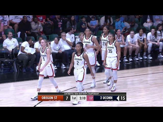 FULL GAME: #2 UConn Huskies vs Oregon State | Women's College Basketball | Paige Bueckers Azzi Fudd