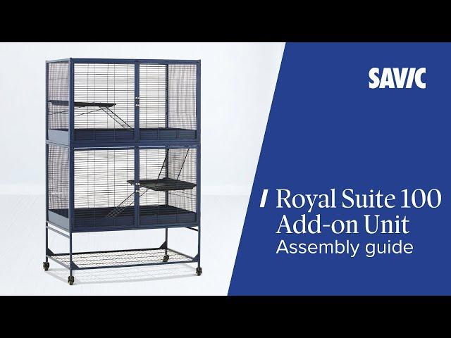 Savic Royal Suite 100 Add-on Unit – Step-by-step assembly guide | Product tutorials