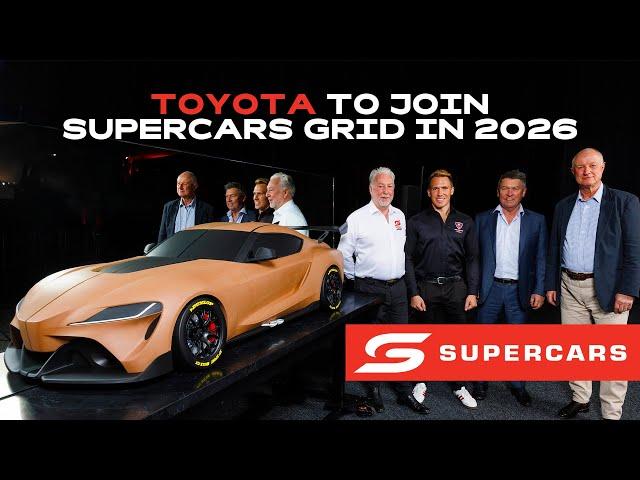 REVEALED: Powerhouse brand Toyota is coming to Supercars in 2026!