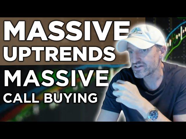 Massive Stock Uptrends And Massive Stock Call Buying! What Does That All Mean Going Forward?