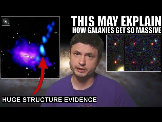 Those Massive Galaxies Found by James Webb May Have an Explanation