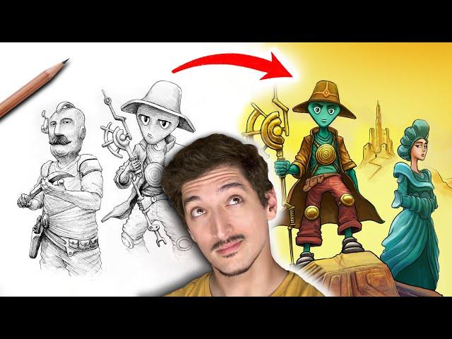 Create Original Characters In 5 Minutes