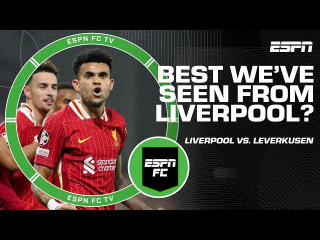 Steve Nicol says Liverpool's win over Bayer Leverkusen is their BEST of the season!  | ESPN FC