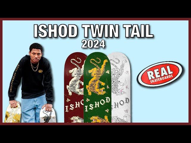 First Look: Real Skateboards Ishod Cat Scratch Twin Tail