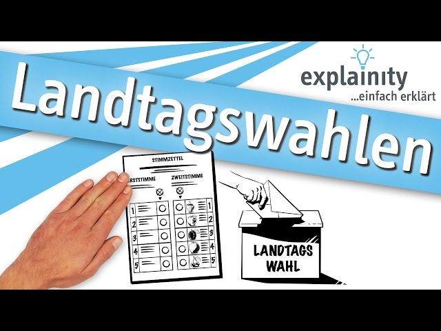 German regional elections easily esplained (explainity® explainer video)