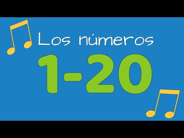 Canción - Los números 1-20